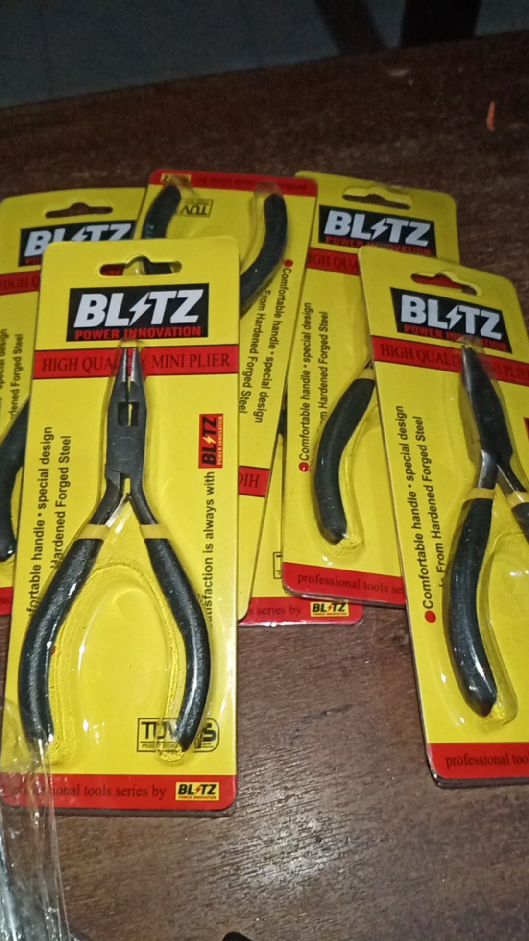 Blitz Tang Lancip Mini 4,5 Inch