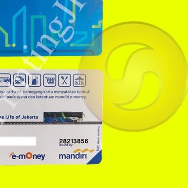 ♣ KARTU EMONEY SALDO 0 / E-money E-toll MANDIRI JAK LINGKO ✭