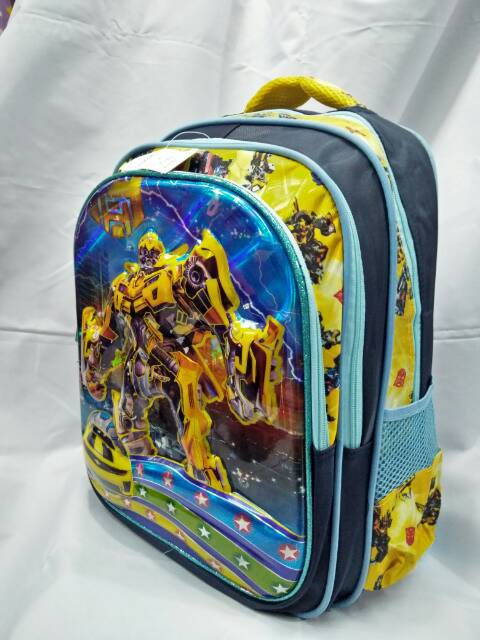 tas anak lampu musik transformer