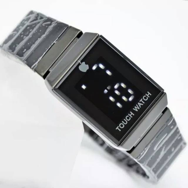 Jam tangan pria/wanita apple touch watch led digital