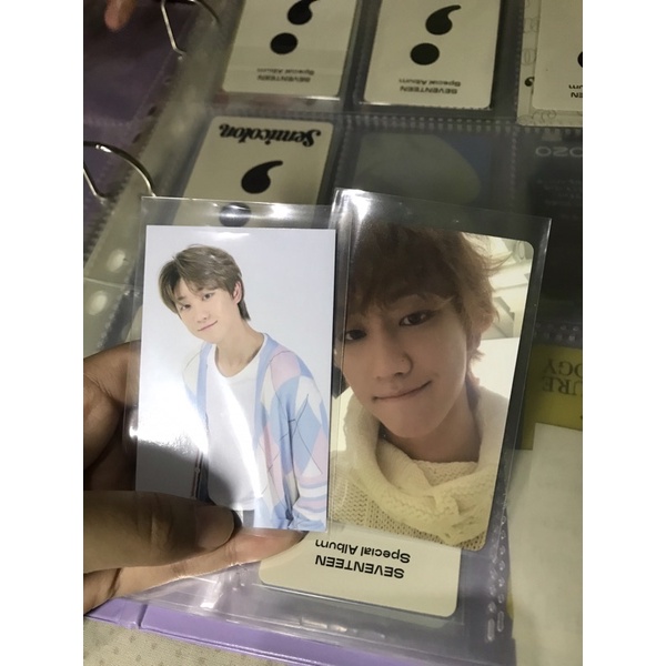 PC SEVENTEEN THE 8 Hao Trading card incomplete caratland 2020