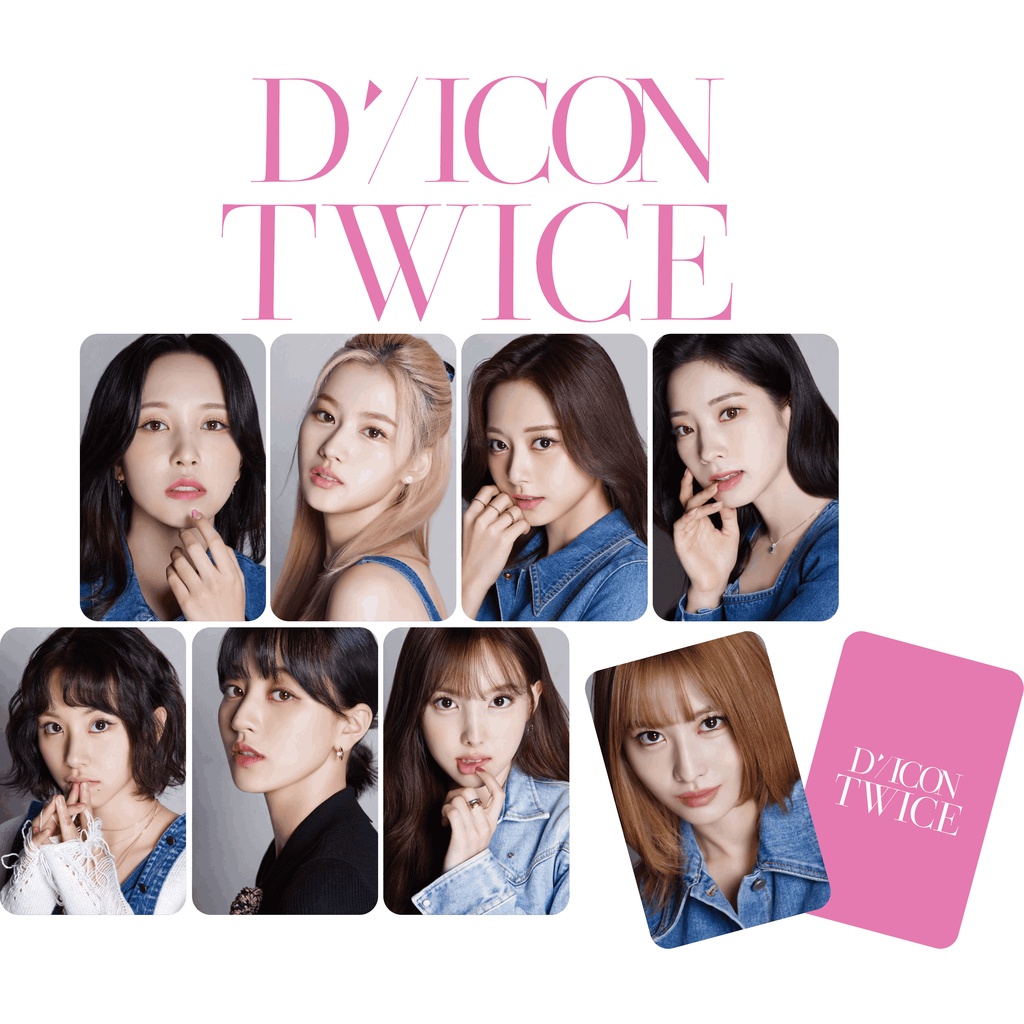 PHOTOCRAD TWICE DICON DFESTA Ready Stock