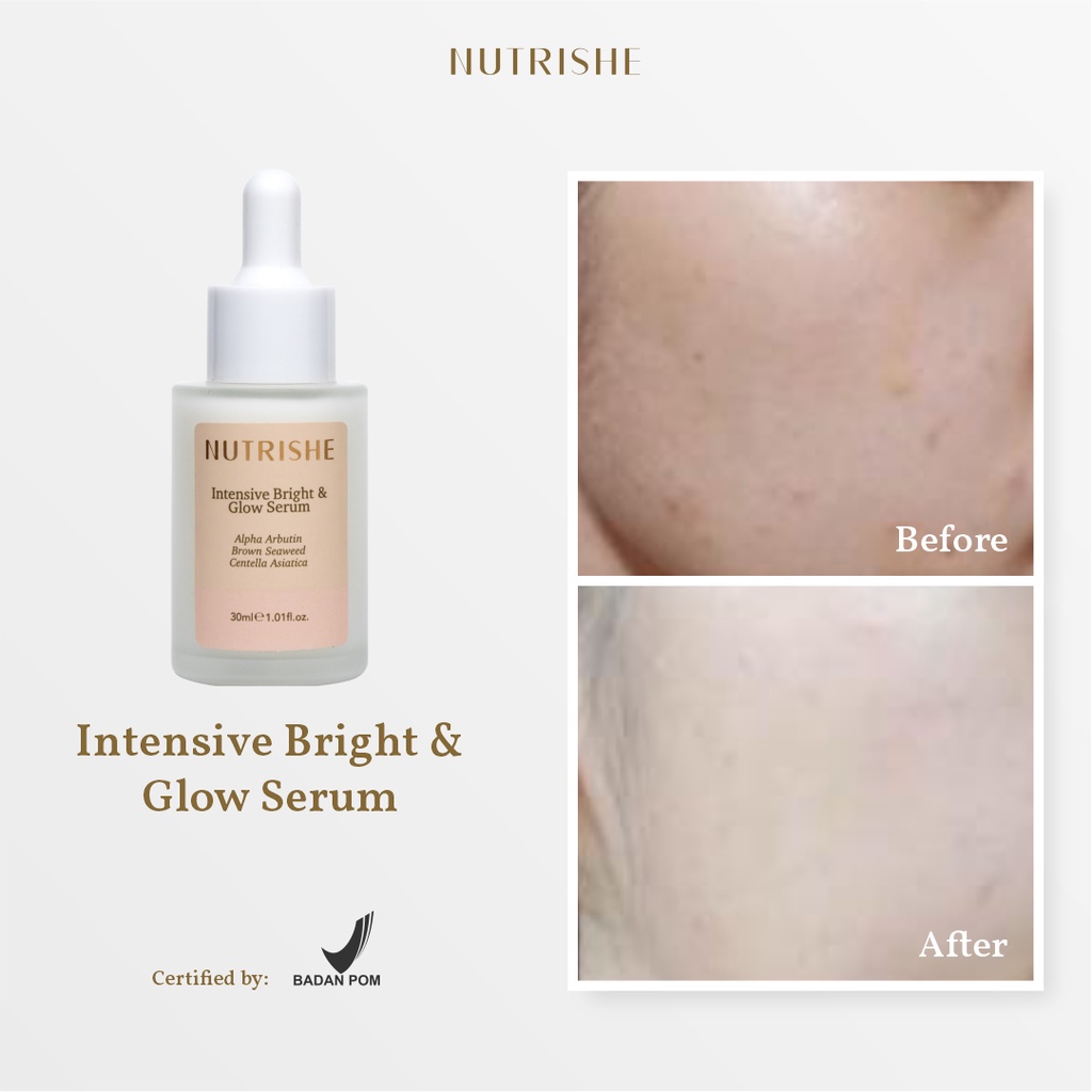 Jual Nutrishe Intensive Bright Glow Serum Ml Shopee Indonesia