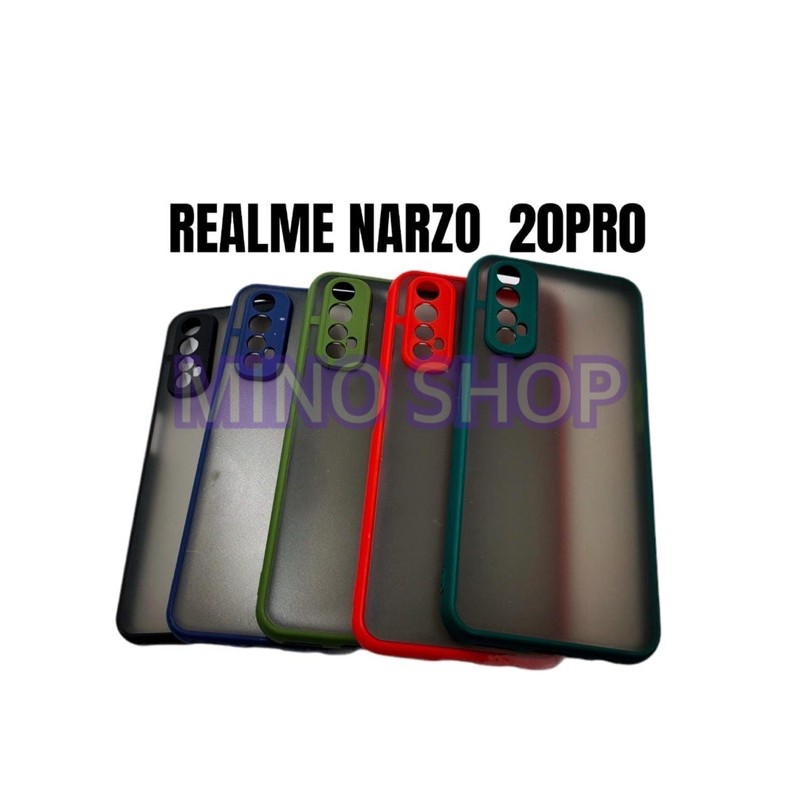 SOFTCASE REALME NARZO 20 PRO - HARDCASE DOVE MYCHOICE PLUS PELINDUNG KAMERA - AERO CASE