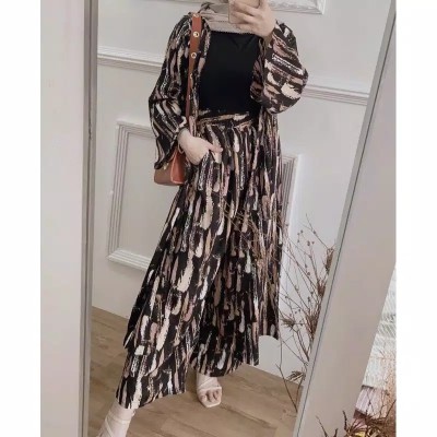 Bhisma Kemeja Batik Pria Modern Full Furing Bahan Katun Sragenan By Kanaya