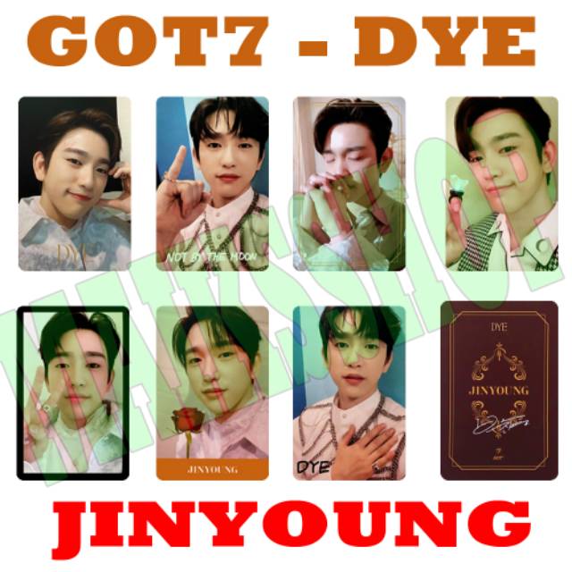 Got7 Dye Not By The Moon Photocard Kpop