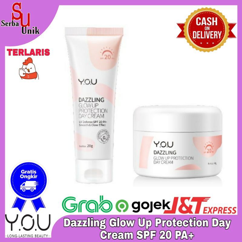 You Dazzling Glow Up Series Day Cream Night Cream Toner Facial Foam Body Cream Tone Up Face Cream