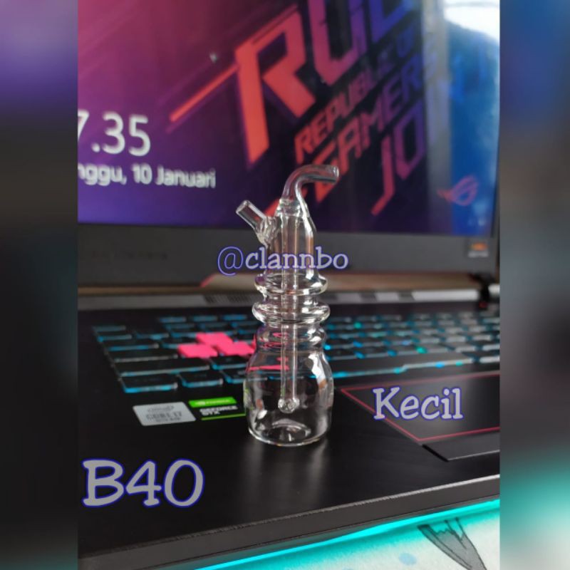 Ready!! Full Set Tabung Kaca Tipe B040 Toko Accesories Bong