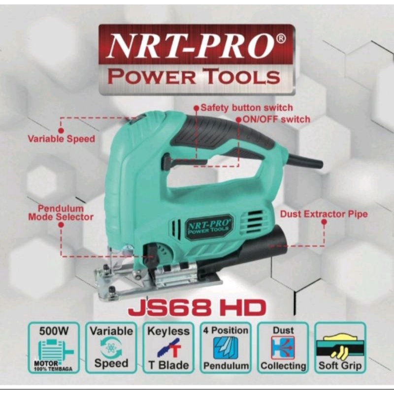 MESIN JIG SAW NRT-PRO JS 68HD BEST QUALITY PRODUCT