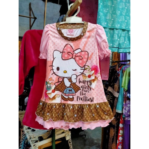 Dress anak karakter dress anak umur 3-5th