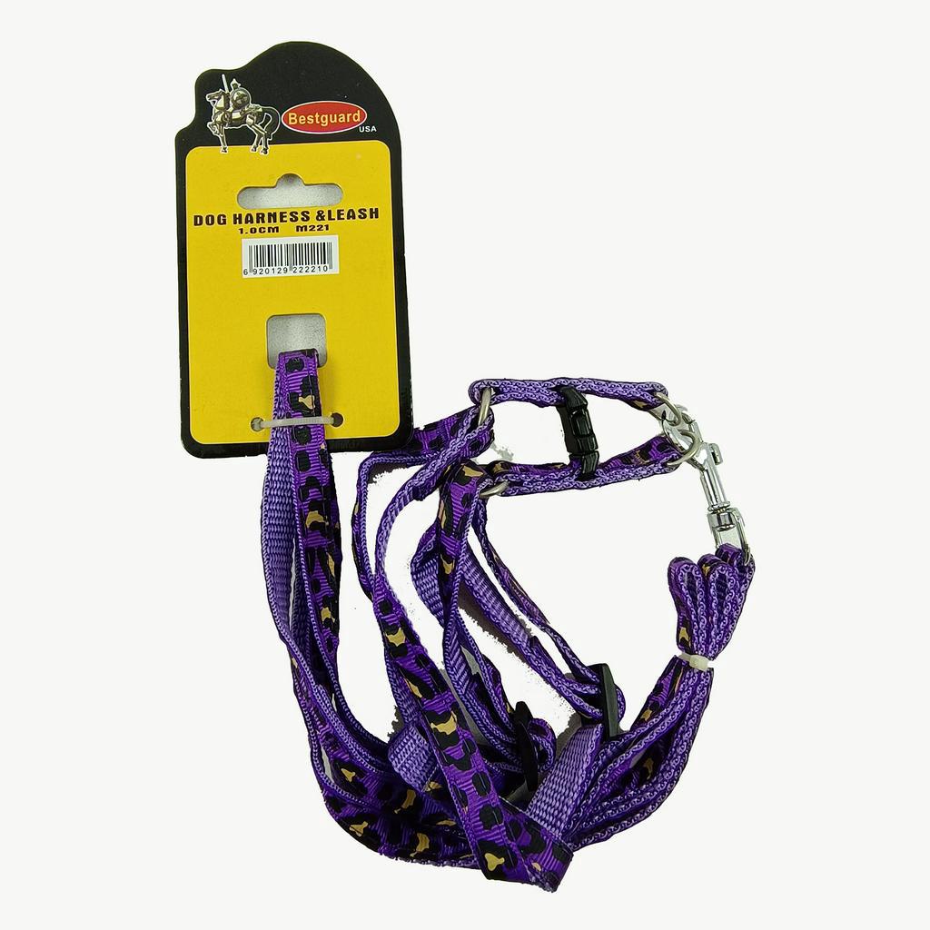 Tali Tuntun Anjing Kucing Rantai Hewan Harness Leash 1.2 meter