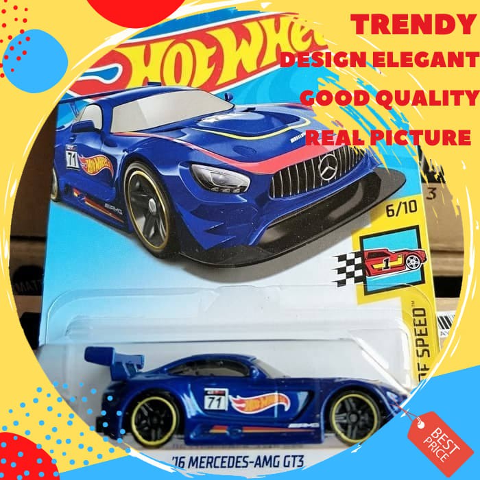 Hot Wheels 16 Mercedez AMG GT3 RS BNIB Die Cast Diecast Hotwheels SS21