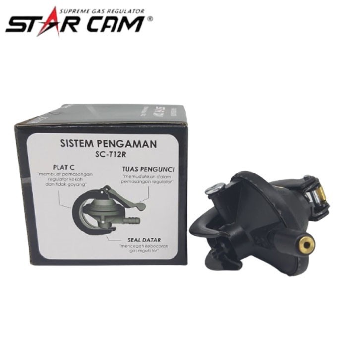 REGULATOR LPG STARCAM SC-T12R TEKANAN RENDAH