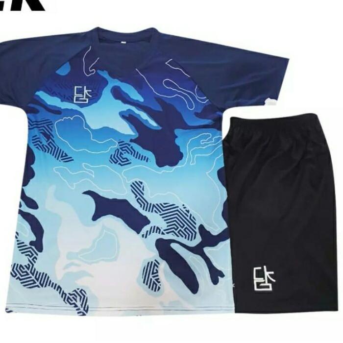 Pakaian olahraga pria pakaian badminton jersey training kaos olahraga pria  baju badminton baju voli