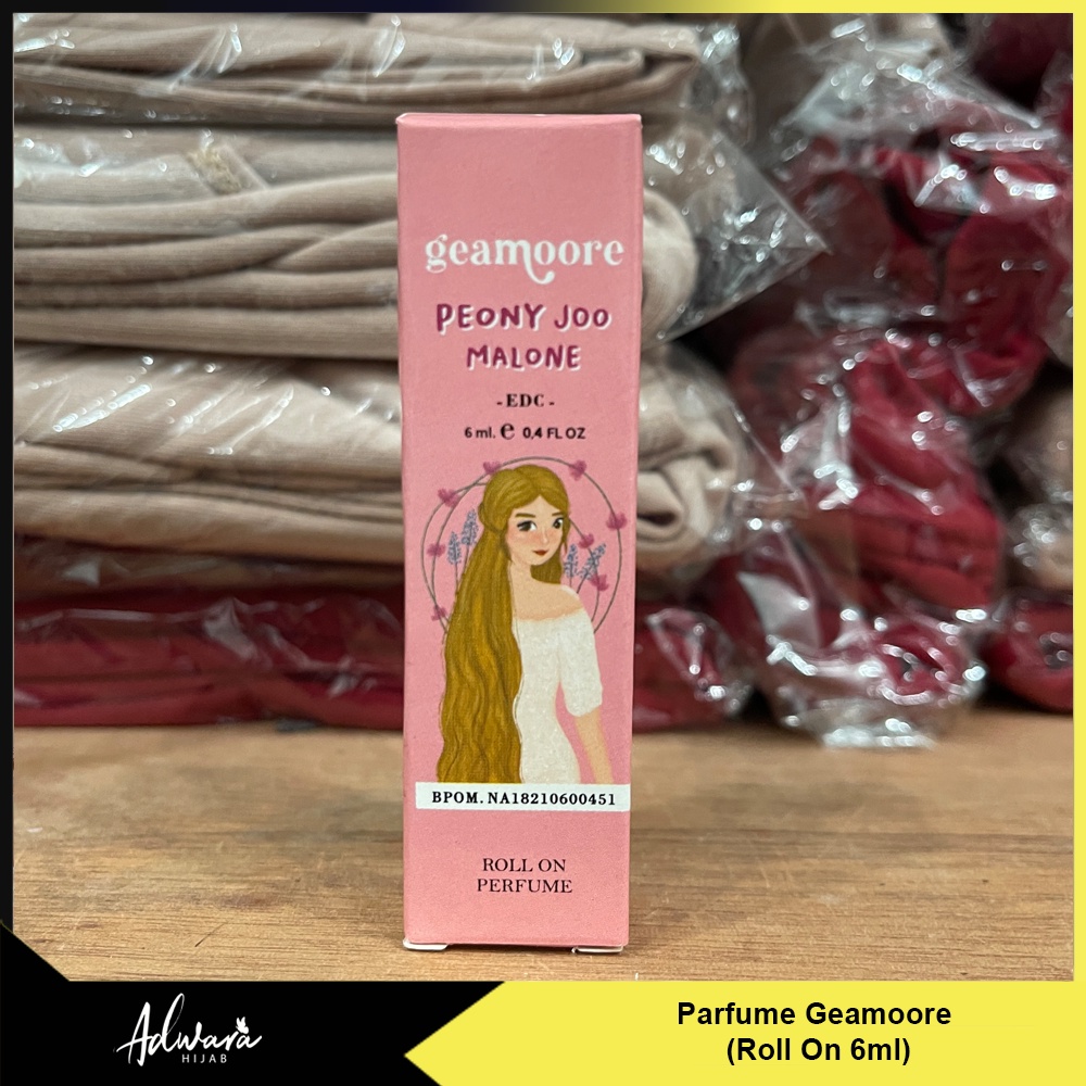 Parfum Geamoore Roll on 6ml / Parfum Wangi Wanita Bpom