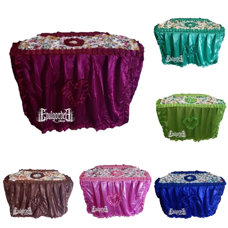 RB Sarung tv tabung. ukuran 21-24 in cover tv saten