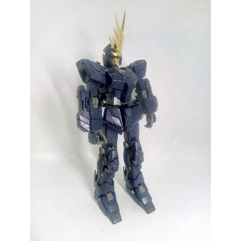 Gundam Second Full Rakit MG 1/100 Unicorn Gundam 02 Banshee Titanium Finish