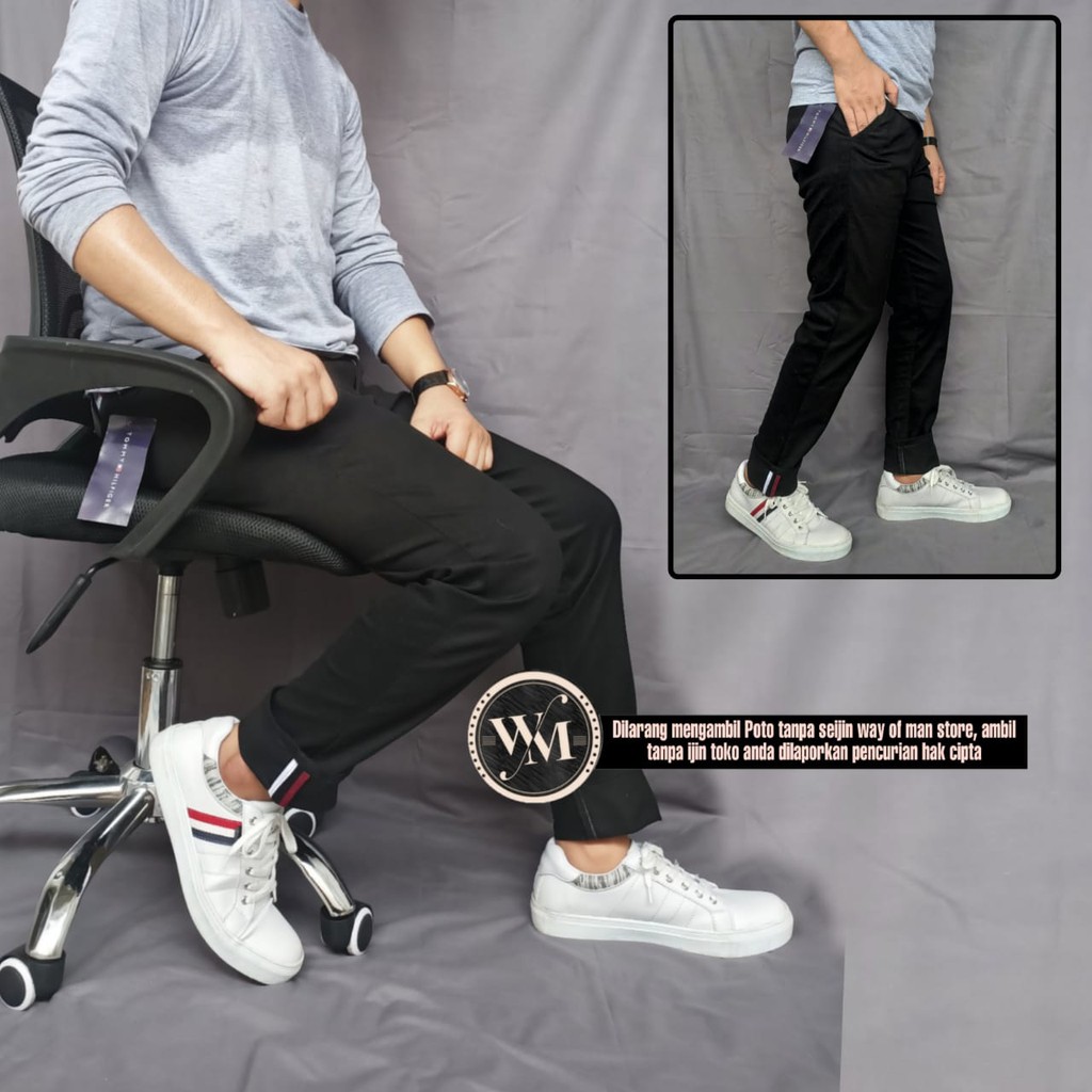 Celana Chino Cotton Twill Streatch
