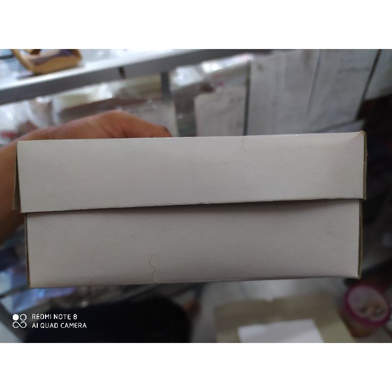 

DUS SNACK / SNACK BOX / DUS KUE POLOS 12x16 (isi 10lembar)