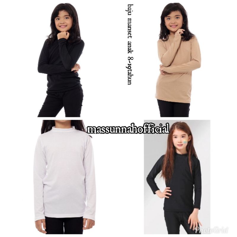 Manset Anak/Manset Anak Perempuan/Manset Spandek Anak/Manset Anak tanggung