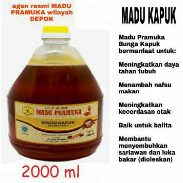 

Madu Pramuka Kapuk 2000 ml