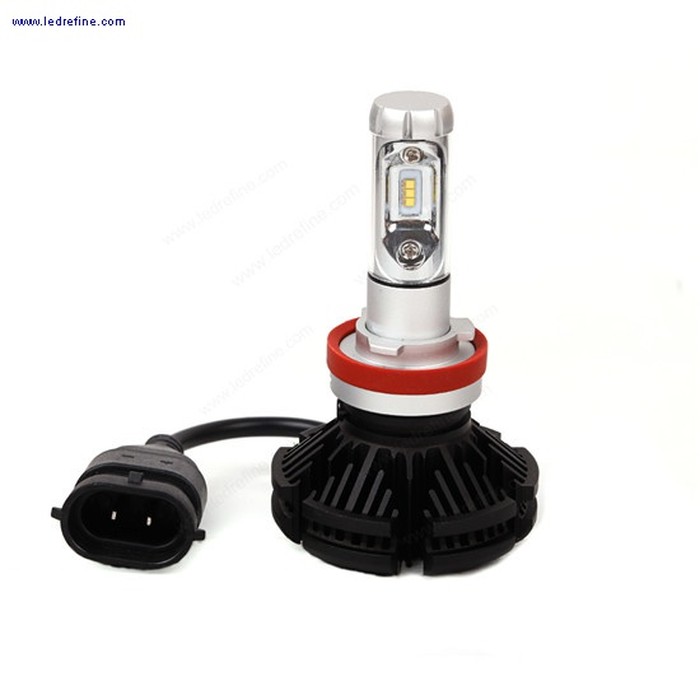 Lampu Led Headlamp Mobil H11 X3 Best Quality 3 Warna