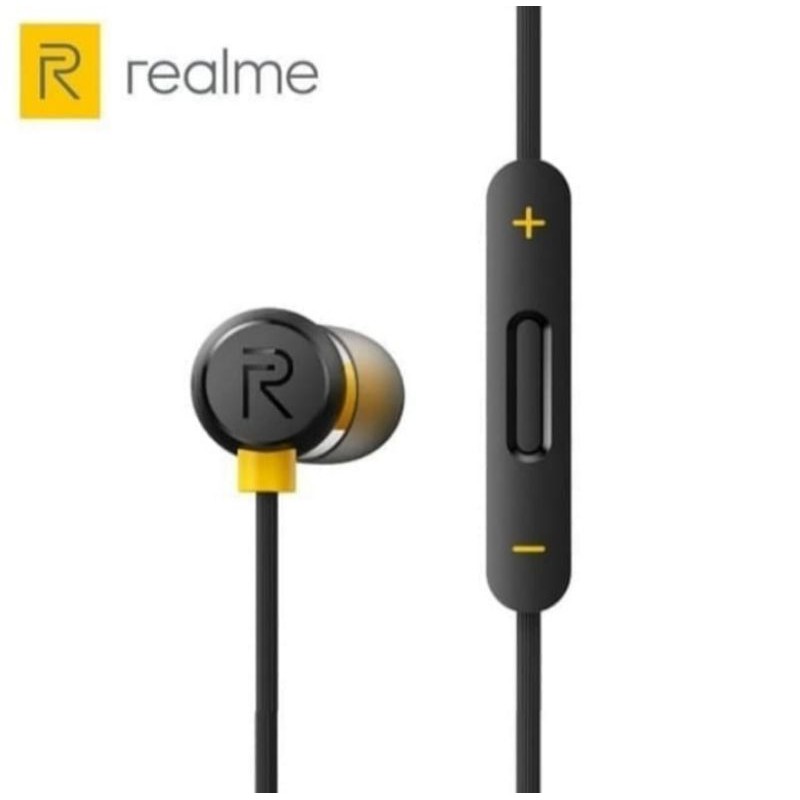 HEADSET EARPHONE REALME BUDS 2 ORIGINAL RMA101 HANDSFREE MAGNETIC