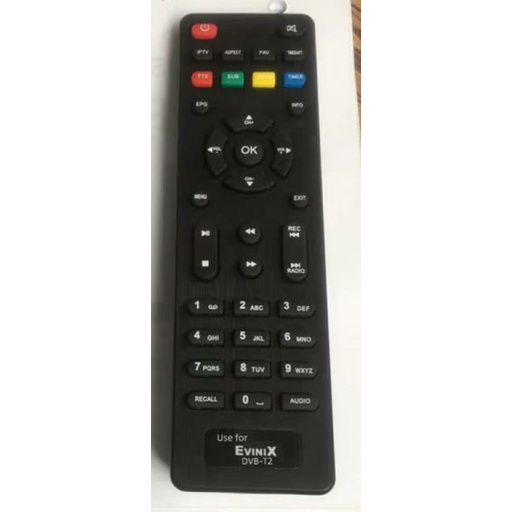 Remote Set Top Box Evinix H1 DVB- T2