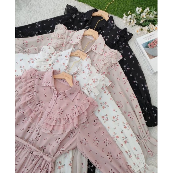 Kyungmi Dress#kyungmi dress edelweis series#dresskorea#gamis#dressbungabunga