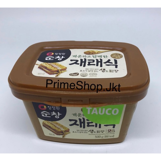 

Denjang Tauco Soy Bean Paste Doenjang Pasta Kedelai Daesang Korea 500gr