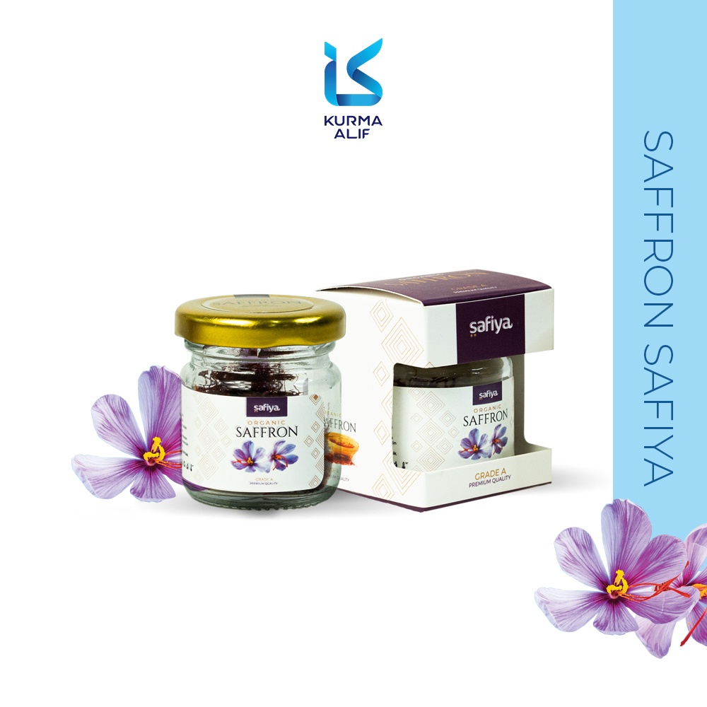 Saffron Safron Safiya Super Negin 1 gr / Saffron Premium Original Best Quality Premium SAFIYA HERBAL