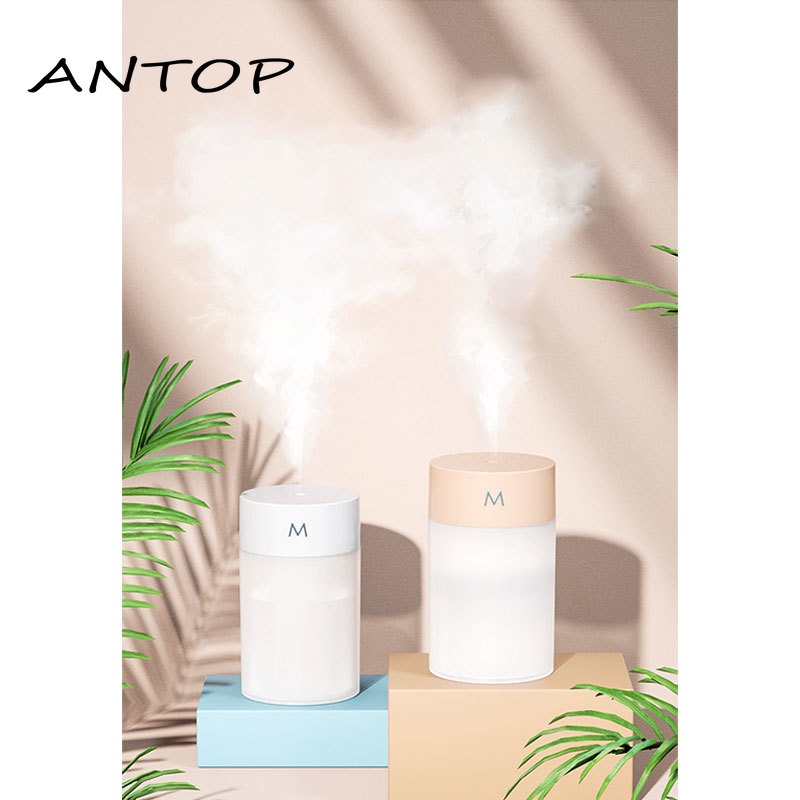 Humidifier Diffuser Aromaterapi Ultrasonik Dengan Lampu Led Warna-Warni Untuk Rumah Tangga