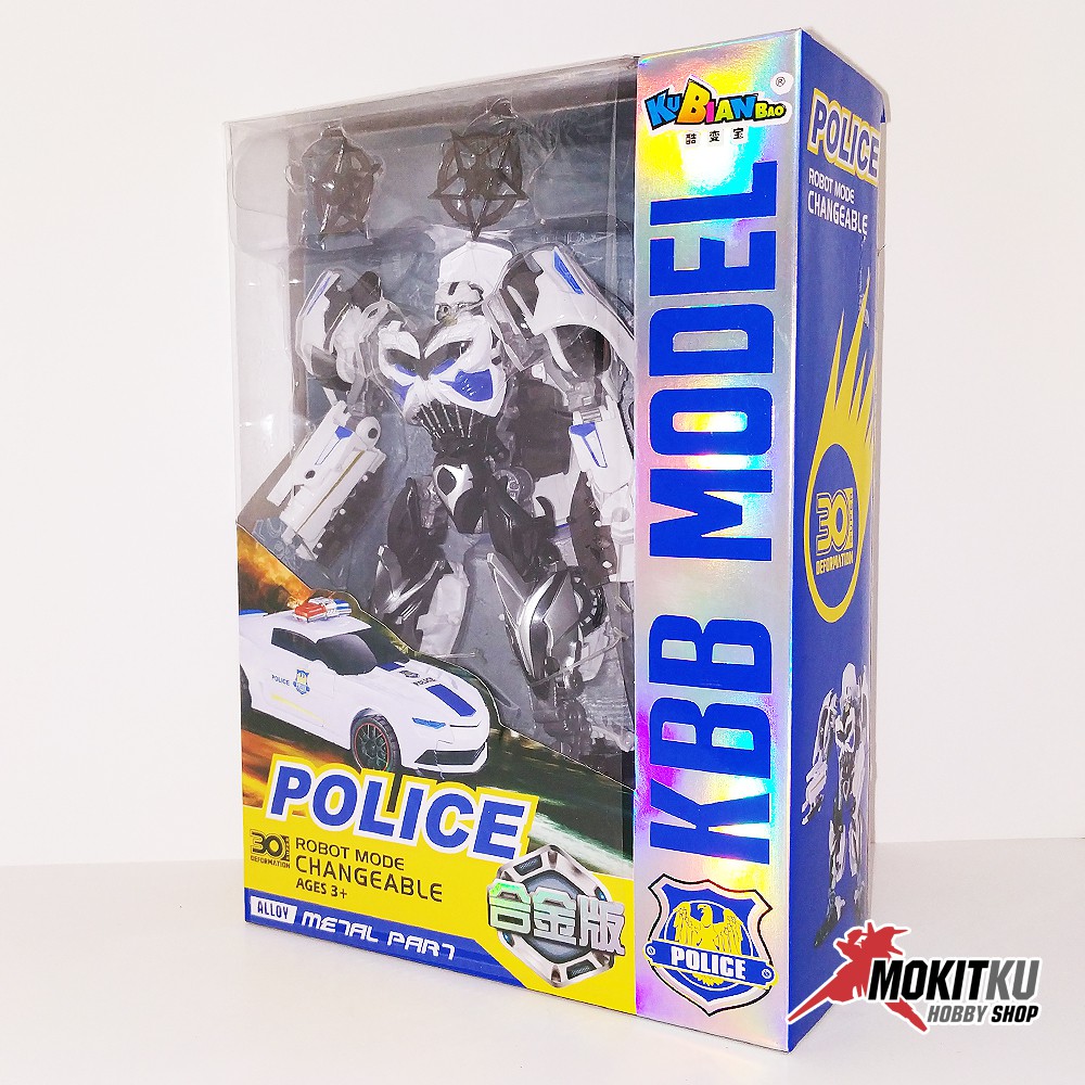 KBB Model Policer (White Bumblebee)