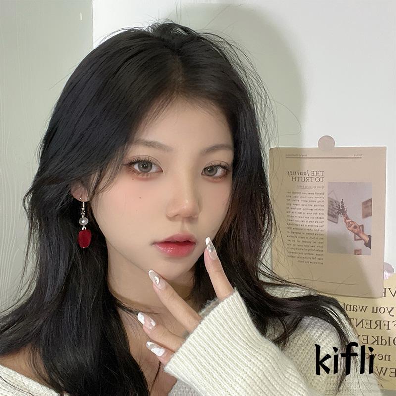 Anting Tusuk,Gantung Temperament Desain Hati,Gaya Simple,Untuk Wanita