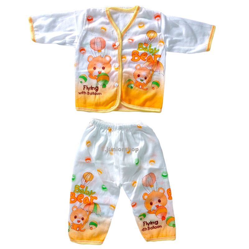 SETELAN BAJU PAJANG BAYI BARU LAHIR