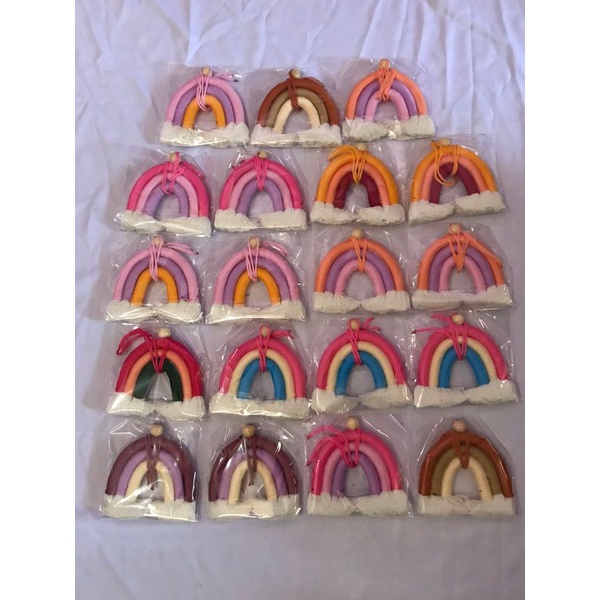 Macrame / Gantungan Tas Rainbow