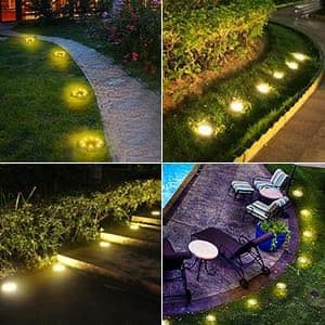 Led Solar Garden Lights Lampu Taman Led Solar Per 1 Unit