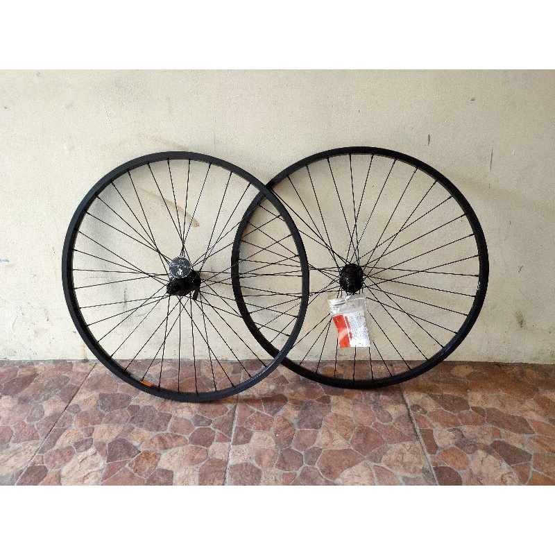 wheelset 26 araya tm620 hub Shimano hitam federal