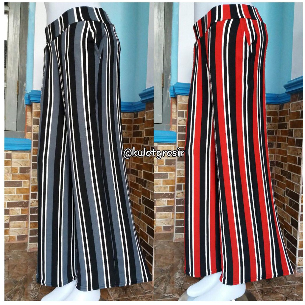 Kulot Waffel Salur Panjang Fit To XXL