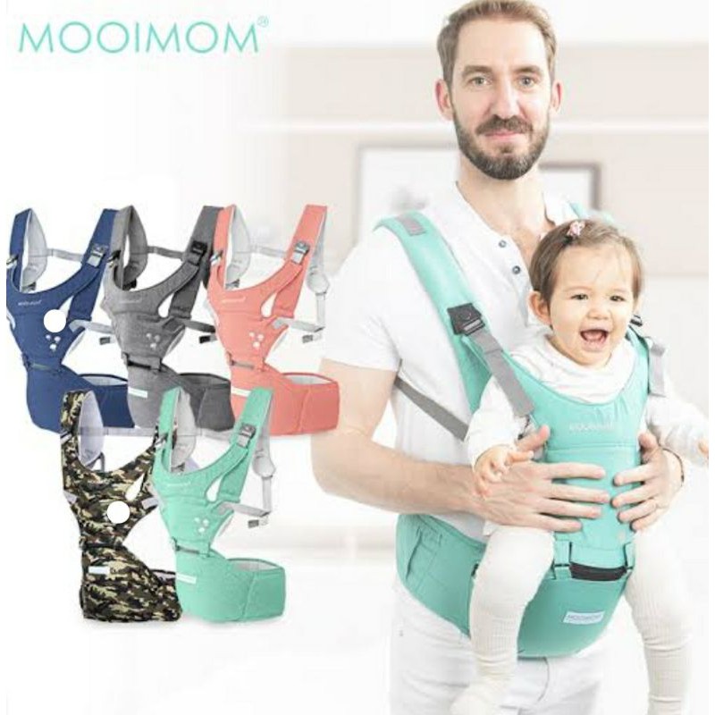 MOIOIMOM Hipseat Lightweight Baby Carrier / Gendongan Bayi