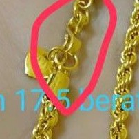 pengait kalung bentuk s