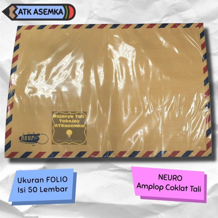 

Amplop Coklat Tali 310 Folio Neuro / Amplop Lamaran Kerja