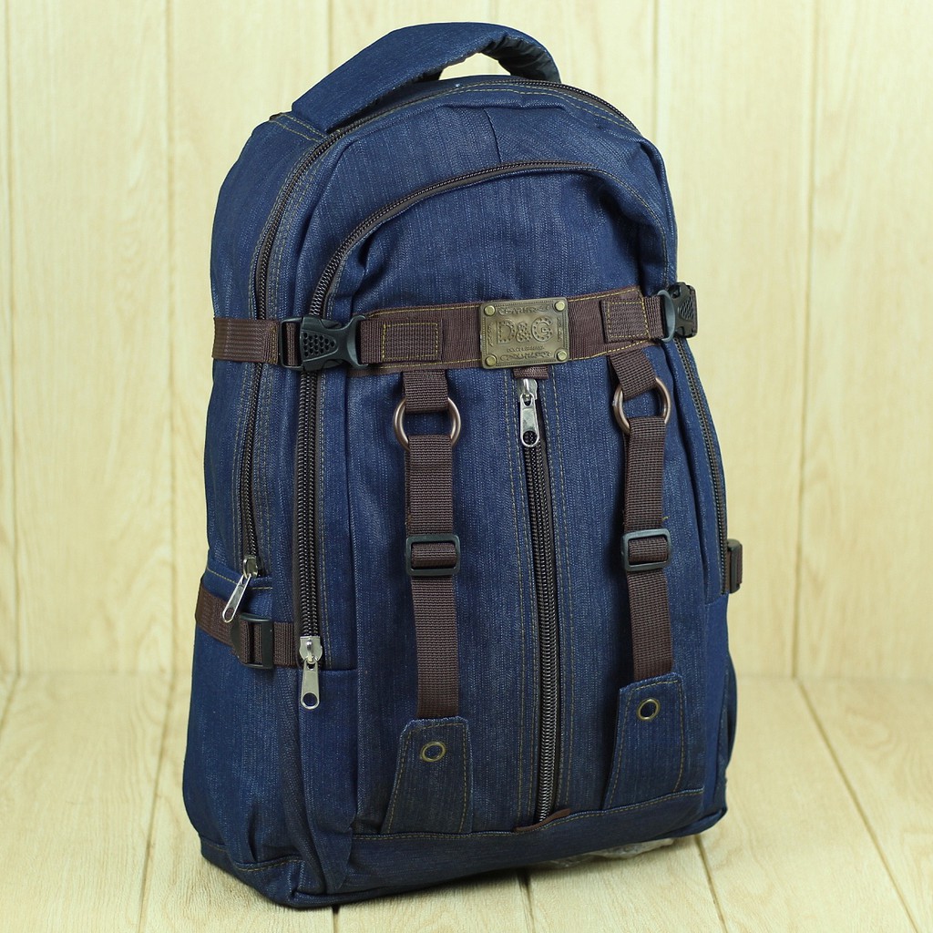 Tas Punggung Ransel Distro DG Model Trendy Kece Cowok Pria Laki Laki