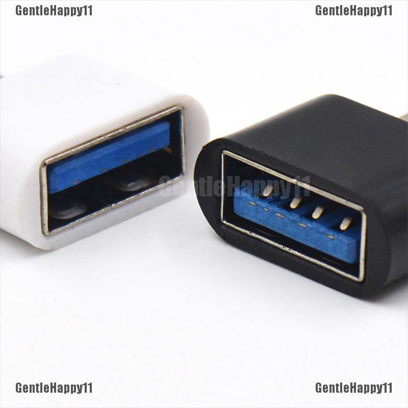 Gen 2pcs Adapter Konverter Data OTG USB Tipe C Male Ke USB 2.0 Female