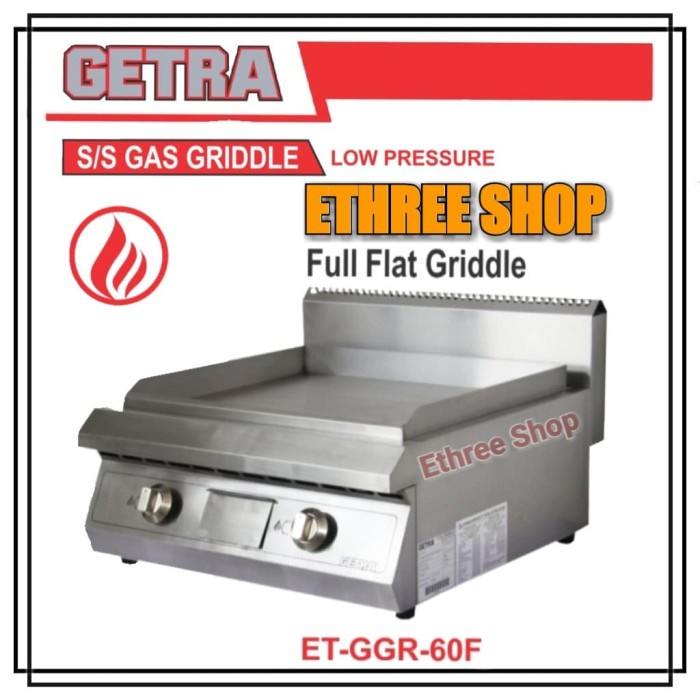 Getra Et Ggr 60F - Gas Full Flat Griddle - Promo _Art