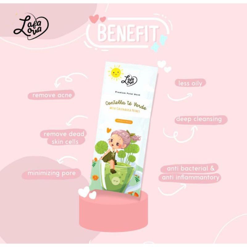 [BPOM] LAFALOVA MASKER ORGANIK PREMIUM PETALS WITH VITAMIN E BEADS / MASKER BY LAFALOVA