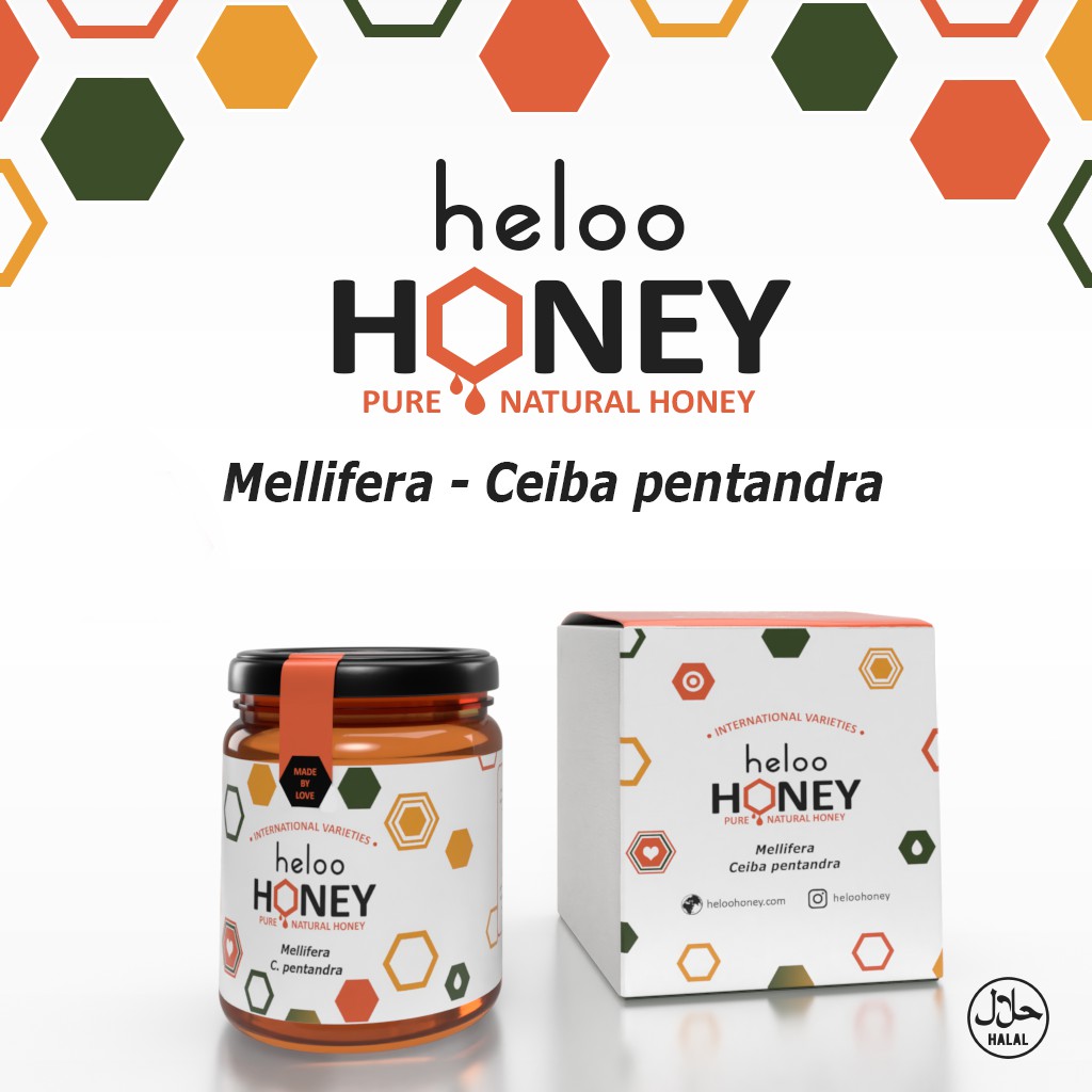 

Heloo Honey Madu Murni Ceiba Pentandra 300g