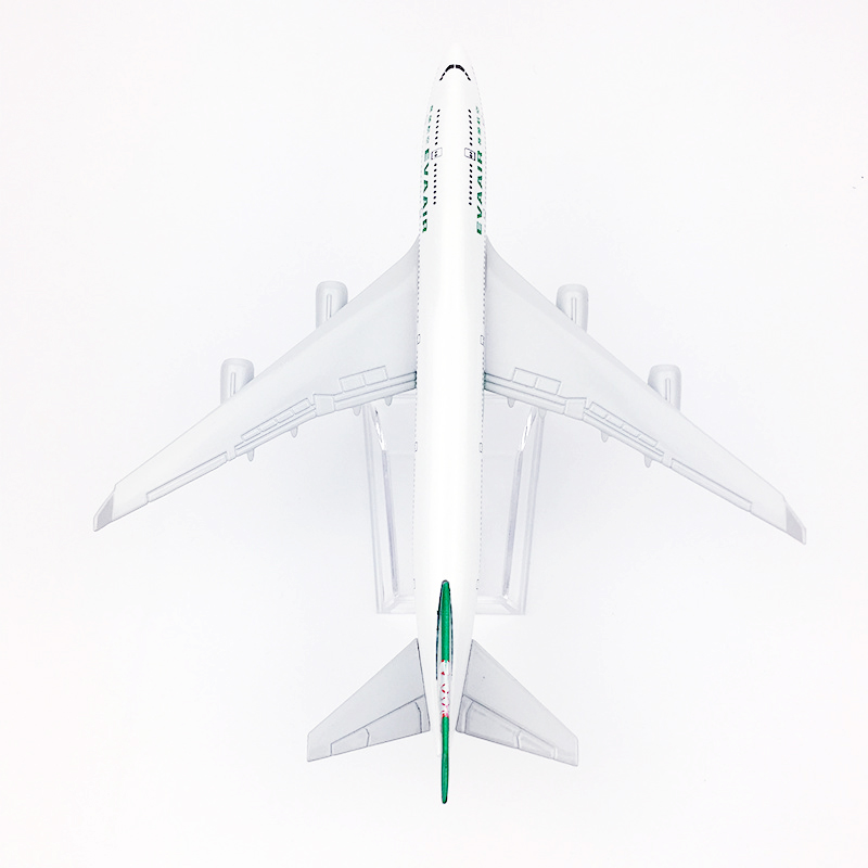 Taiwan Eva Air Boeing 747model Pesawat Die-cast Alloy Metal B747 Airplane Airlines Airways Model Pesawat 16CM/20CM