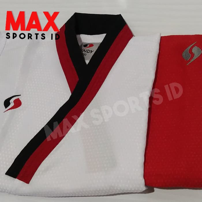Dobok Sendy Poomsae Diamond One Seragam Taekwondo Junior Putri srgm550