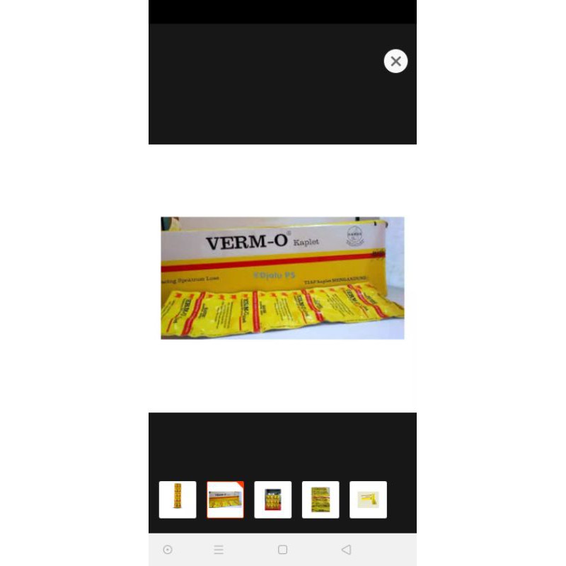 obat cacing VERM-O
